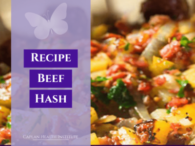Anti Inflammation Recipes - Calm the Fires with Beef Hash
